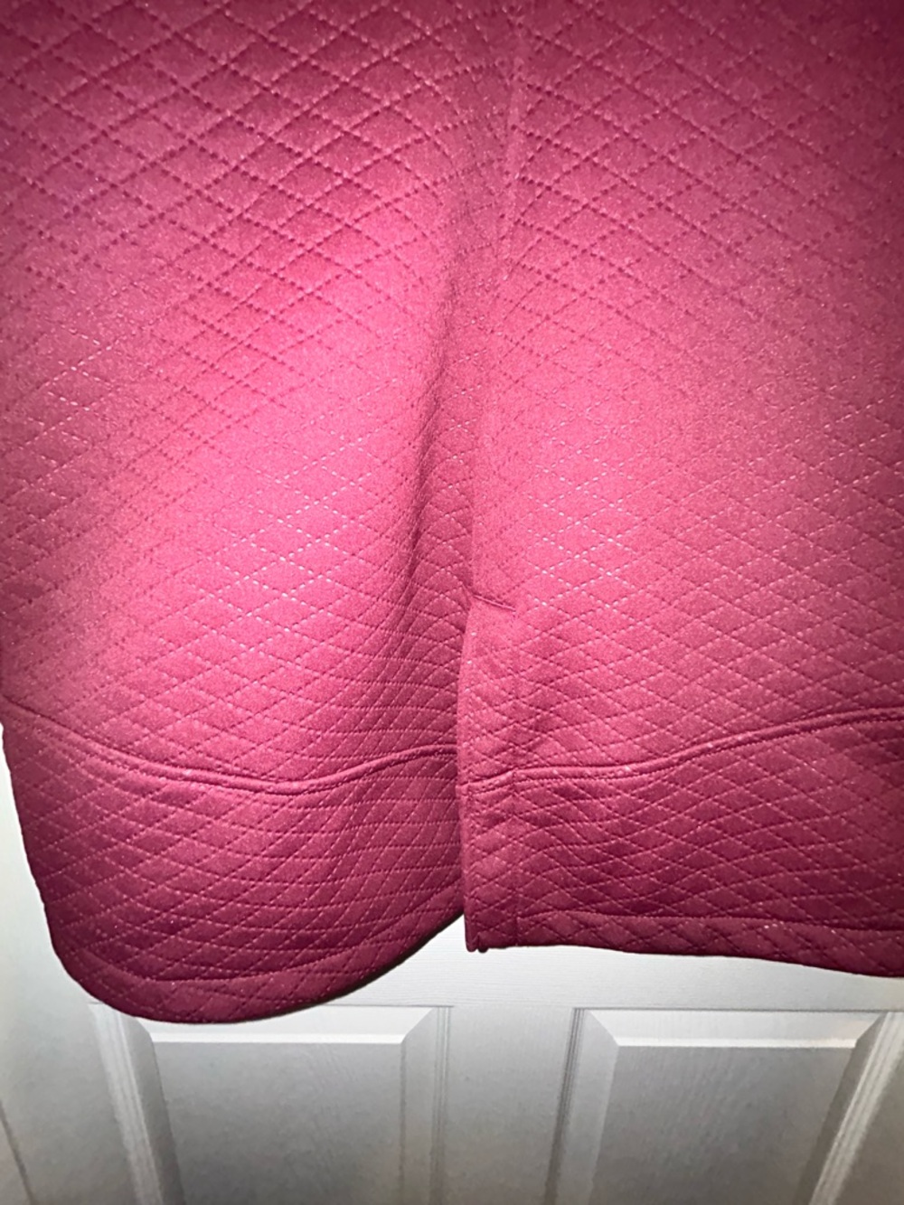The North Face Women's Quilted Fleece Jacket - Wine - Picture 6 of 8